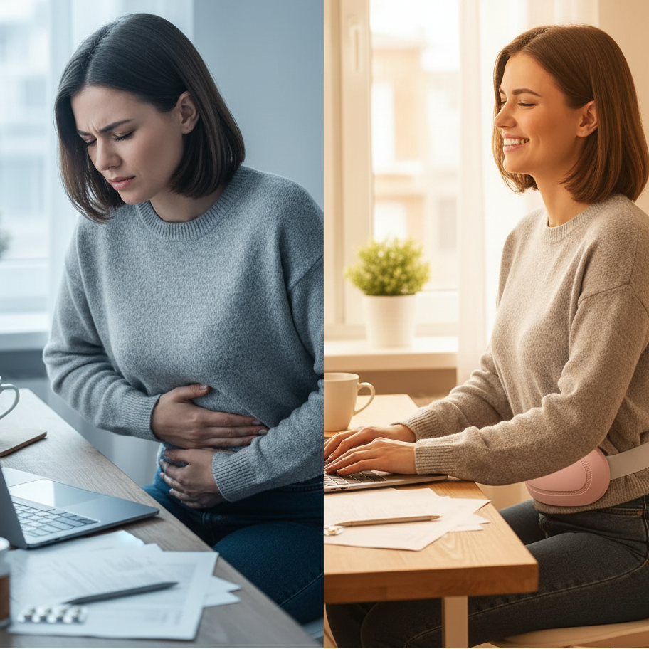 Ceinture Menstruelle Confortable – Anti-Douleurs Règles